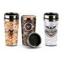 16 Oz. Steel Tumbler w/Paper Insert